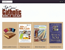 Tablet Screenshot of catholicbiblegear.com